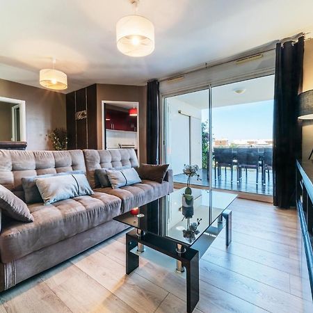 T2 Classe 4 Etoiles Avec Jardin, Piscine, Vue Mer A Saint-Gilles-Les-Bains Bagian luar foto
